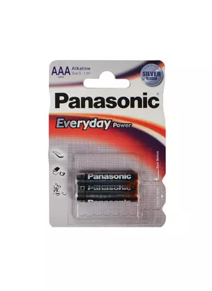 Батарейки "Panasonic Everyday Power", AAA, 2 штуки — 234613 — 1