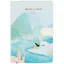 Блокнот с магнитной застёжкой «Девочка и единорог», 128 листов, 19 х 13 см — 2767250 — 1