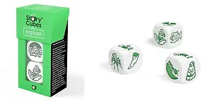 Настольная игра, Лаборатория игр,  Rory`s Story Cubes Кубики историй Открытия 3шт
