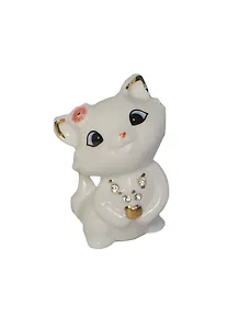 Фигурка Кошка фарфор (149-226) (7см)