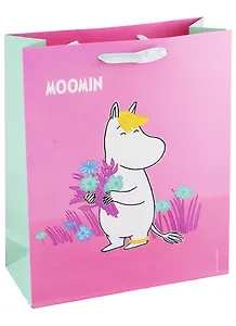 Пакет А4 32*26*10 MOOMIN "Фрекен Снорк на лугу" дет., бум.мат.ламинат