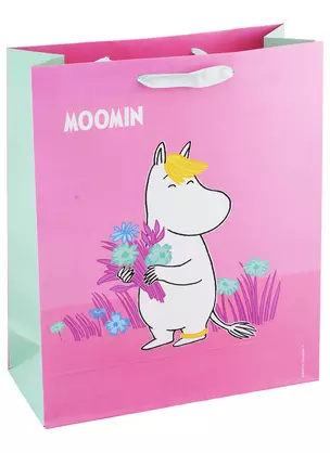 Пакет А4 32*26*10 MOOMIN "Фрекен Снорк на лугу" дет., бум.мат.ламинат — 2944945 — 1