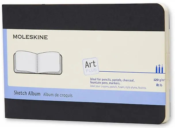 Альбом для рисования «Cahier Sketch Album Large» Moleskine А6, 36 листов 240941 — 3