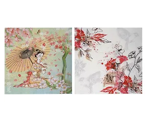 Набор для творчества,Салфетки для декупажа, Азия - 2 шт.