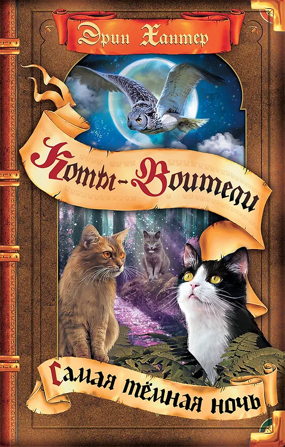 Книга Самая темная ночь (Эрин Хантер) — 1