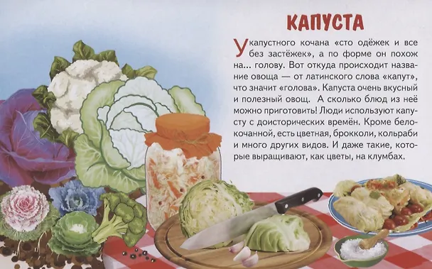 Книга Овощи. Обучающие карточки () — 5