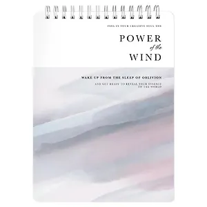 Блокнот А5 50л кл. "Oblivion", ветер, карт.обл., спираль, ламинация, тиснение черной фольгой