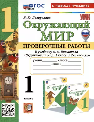 Окружающий мир. 1 класс. Проверочные работы к учебнику А. А. Плешакова "Окружающий мир. 1 класс. В 2-х частях" — 3052439 — 1