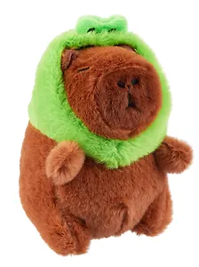 Брелок Капибара-Лягушка Кигуруми (текстиль) (12см) (12-1617-202405-T3)