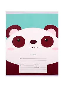 Тетрадь в линейку Unnika, "Ушки на макушке", 18 листов, в ассортименте