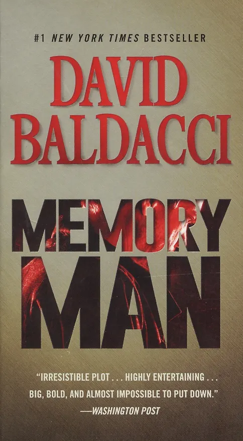 Книга Memory Man (Дэвид Бальдаччи) — 2