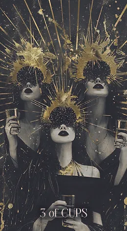 Книга Таро "Gold&Black" (Глория Голдшмидт) — 8