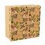 Коробка подарочная "Снегири" НГ, 15.5*15.5*6.5, картон — 3040612 — 1
