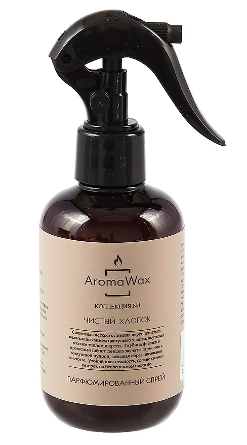 Спрей ароматический Чистый хлопок (200мл) (387559099) (AromaWax) 3101160 — 1
