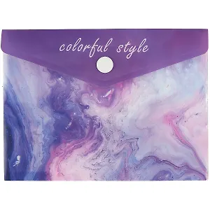 Папка-конверт «Colorful style violet», A6