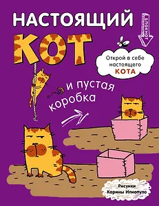 Блокнот. Настощий кот и пустая коробка
