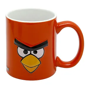 Angry Birds Кружка керамическая в коробке 3D (300мл) (Красная птичка)