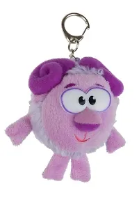 Сувенир, Брелок, Смешарики, Бараш, мягкий, с металлическими элементами