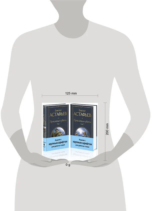 Книга Прокляты и убиты (комплект из 2 книг с крупным шрифтом) (Виктор Астафьев) — 11
