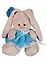 Мягкая игрушка Зайка Ми в голубом сарафанчике (15 см) (SidX - 188) — 2613004 — 1