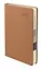 Ежедневник дат. 2025г. А5 176л "Paragraph" какао, 7Б, тв.переплет, иск.кожа, покрытие Soft Touch, термотиснение, тонир.блок, скругл.углы, вырубка, ляссе, инд.уп — 3056010 — 3
