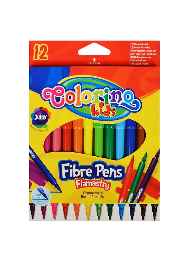 Фломастеры «Colorino kids» Colorino, 12 цветов 235244 — 1