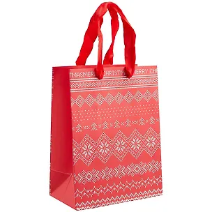 Пакет А5 23*18*10 "New year's gift" Новый год, бум.мат.ламинат 261715