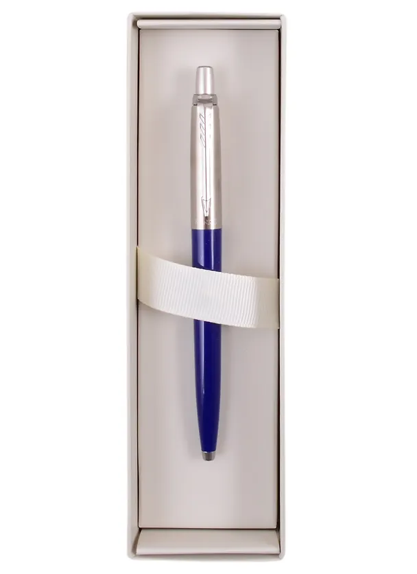 Ручка подарочная шариковая синяя, Jotter Blue, Parker 252052 — 2