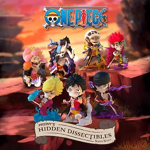 Коллекционная фигурка Mighty Jaxx One Piece Wano Arc Edition в ассортименте (коробка) (12х8х8) (65516) 3141521