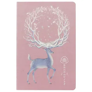 Тетрадь в клетку Languo, Fairy deer, 44 листа, в ассортименте