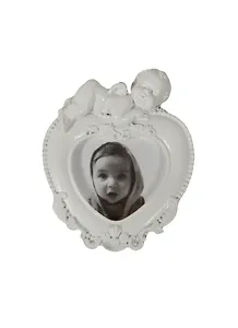 Фоторамка полирезина Сердце (39176) (9,1х11,1см)