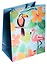 Пакет подарочный бумажный А4 26*32*12,5 "Тропические птицы", дет., мат. ламинат, Kairui — 241858 — 1