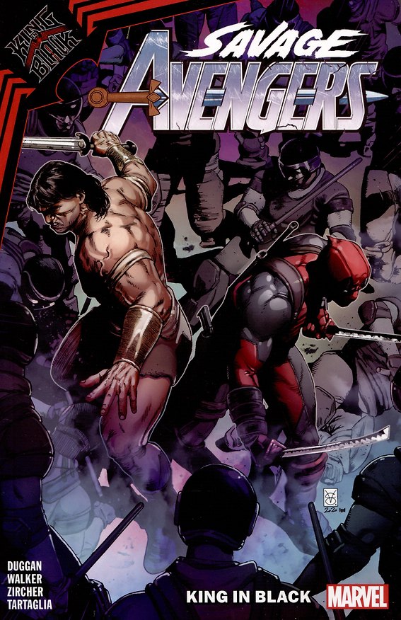 Книга Savage Avengers Vol. 4: King In Black (Gerry Duggan) Дикие мстители Том 4: Король в черном. Книги на английском языке (Gerry Duggan) — 1