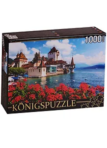 Пазл Königspuzzle 1000 эл.68,5*48,5см. Замок у воды КБК1000-6490