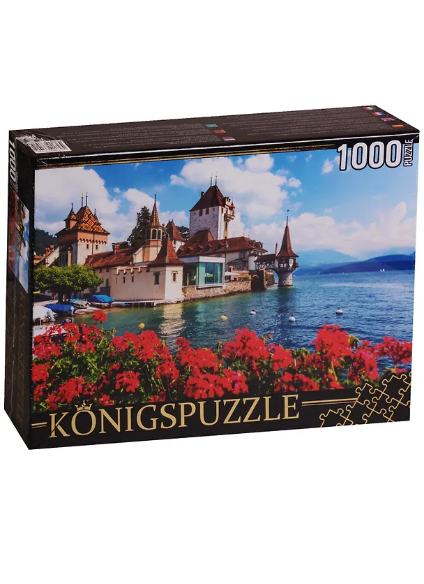 Пазл Königspuzzle 1000 эл.68,5*48,5см. Замок у воды КБК1000-6490 2621572 — 1