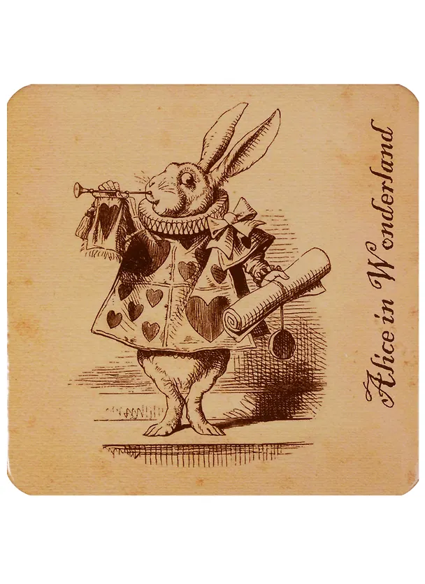 Подставка под чашку Alice in Wonderland (Кролик) (ПЧ2018-08) 2641579 — 1