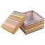Подарочная коробка «Bright stripes», 16 х 16 см — 247399 — 2