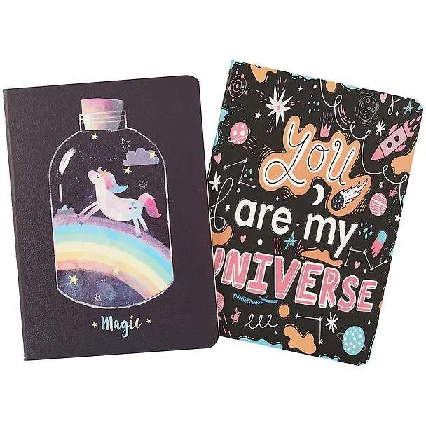 Записная книжка «You are my universe» А6, 32 листа в линейку, сшивка, Kairui, в ассортименте 252013 — 4