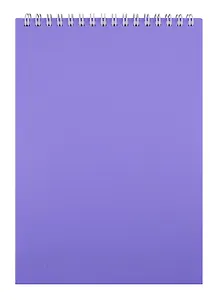 Блокнот А5 80л кл. "NEWtone PASTEL" пласт.обл., гребень, офсет 80г/м2, ассорти