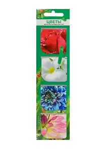 Магнитные закладки Цветы (МЗ2014-013)