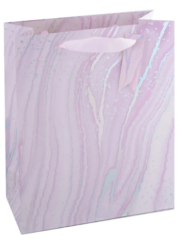 Пакет А4 26*32*12,5 "Stone" жен., бум., тиснение, тег 2892487 — 1