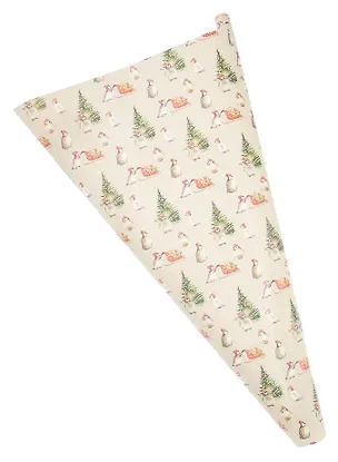 Бумага упаковочная 70*100см  НГ, инд.уп., ассорти 2 3129610