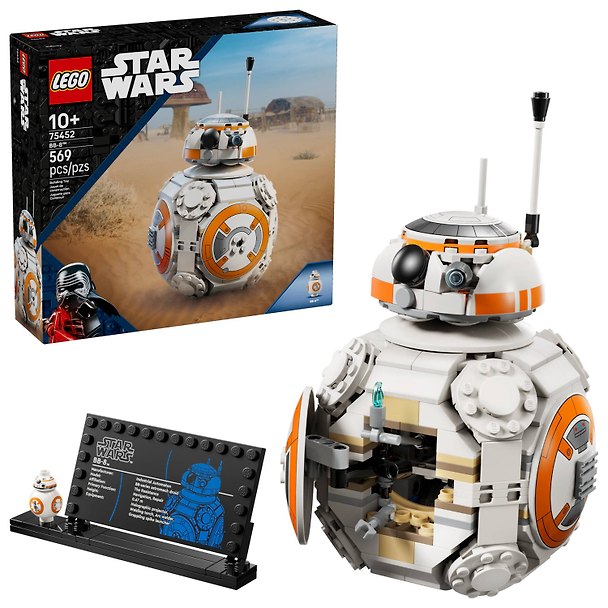 LEGO Star Wars: Дроид BB-8, 569 деталей (75452) 3165452 — 1