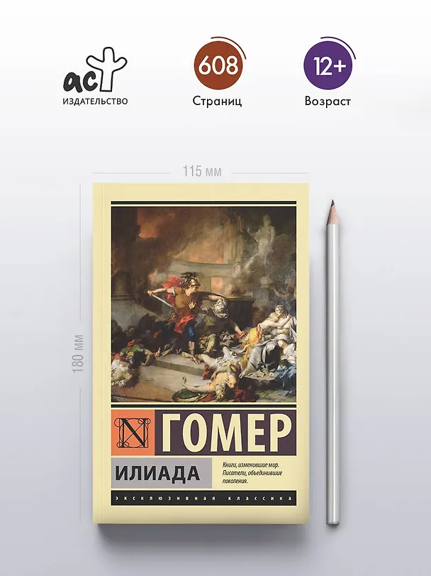Книга Илиада (Гомер) — 6