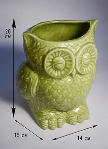 Ваза Сова (19х17х22) (6767)