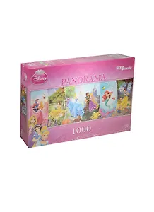 Пазл Disney Принцессы (Панорама) Step puzzle 1000 эл. 83*41,5см. 79450
