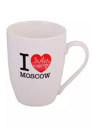 Кружка фарфор матовая "I love Moscow" (065-7-19-IL) — 2733500 — 1