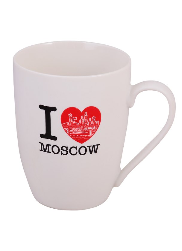 Кружка фарфор матовая "I love Moscow" (065-7-19-IL) 2733500 — 1