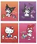 Тетрадь в клетку "Kuromi+MyMelody+HK", 48 листов, в ассортименте — 3037579 — 1
