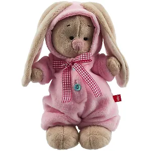 Игрушка мягкая Budi Basa, Зайка Ми в меховом комбинезоне (малый)